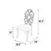 Palace Platine Lavender Side Chair