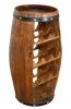 Bottle Rack with Holes in Front and Back