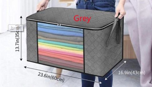 foldable bag (Option: Grey-12pcs)