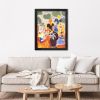Framed Canvas Wall ArtOil Paintings Impressionism Aesthetic Prints Canvas Paintings for Living Room Bedroom Office Home